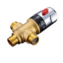 GobekUsa Brass Thermostatic Shower Mixer Valve Cartridge, G1/2 Standard
