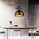 GobekUsa Industrial Pendant Light: Retro Iron Hanging Lamp for Home & Store Decor Lighting