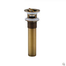 GobekUsa Antique Brass Basin Sink Drain - 6 Styles