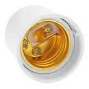GobekUsa LED Bulb Holder Socket Converter G24 to E27 Adapter - White