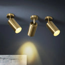 GobekUsa LED Golden Ceiling Spotlight for Living & Dining Room - Modern Luminaria Lamp