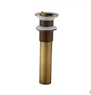GobekUsa Antique Brass Basin Sink Drain - 6 Styles