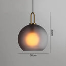 GobekUsa Glass Ball Pendant Light: Luxury Restaurant & Bar Nordic Bedroom Lamp