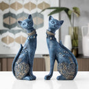 GobekUsa Cat Statue: Decorative Resin Sculpture, Creative Home Decor, Wedding Gift