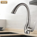 GobekUsa Golden Kitchen Faucet Pull Out Single Handle Water Mixer Tap