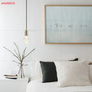 GobekUsa Brass Pendant Lamp for Dining Bedroom Living Room Wall Light