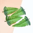 GobekUsa Decorative Flowers Wreaths Artificial Plants Silk Leaf Box Fake Leaves Needlework