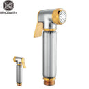 GobekUsa Golden Bidet Sprayer Gun - Chrome Hand Held Toilet Shower Head