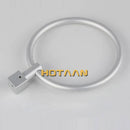 GobekUsa Aluminium Round Towel Holder Rings Wall Mounted Bathroom Accessories