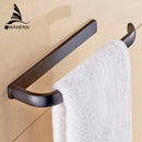 GobekUsa Brass Bathroom Accessories Set: Towel Rings, Toilet Paper Holder, Towel Rail, Shelf