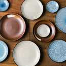 GobekUsa Ceramic Dinner Plate Set - Round Solid Pattern, Made of Ceramic