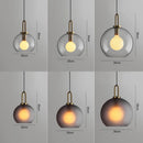 GobekUsa Glass Ball Pendant Light: Luxury Restaurant & Bar Nordic Bedroom Lamp