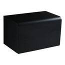 GobekUsa Aluminum Black Bathroom Tissue Holder Wall-Mounted Toilet Paper Rack Stand