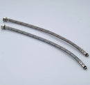 GobekUsa 40cm Stainless Steel Faucet Plumbing Hose for Hot & Cold Water