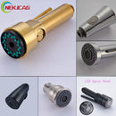 GobekUsa LED Kitchen Faucet Spray Head - Color Changing Pull Out Nozzle Plugin