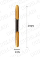 GobekUsa Black Gold Aluminum Tube Wall Sconce for Bedroom Living Room Decor