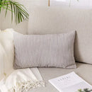 GobekUsa Corduroy Flocking Velvet Pillow Cover 40x60cm