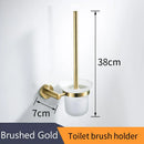 GobekUsa Golden Swan Bath Hardware Set: Towel Rack, Toilet Paper Holder, Tissue Roll Holder