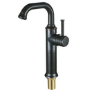 GobekUsa Black Antique Brass Basin Faucet - Hot/Cold Mixer for Bathroom Sink Aesthetics