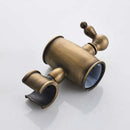 GobekUsa Antique Brass Shower Set with 3-Way Diverter and Handshower