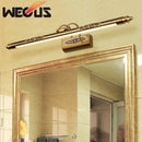 GobekUsa Bronze Carved LED Vanity Light for Bedroom and Dressing Room