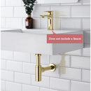 GobekUsa Bathroom Basin Sink Tap Bottle Trap Drain Kit Waste Pop Drain Chrome/Black/Bronze