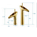 GobekUsa Crystal Wine Glass Basin Faucet in 5 Elegant Finishes