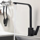 GobekUsa Kitchen Faucet: Brushed Gold/Nickle/Black Hot Cold Mixer Crane Water Tap
