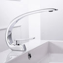 GobekUsa Basin Faucet: Modern Brass Bathroom Mixer Tap with Single Handle and Single Hole