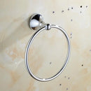 GobekUsa Brass & Crystal Bathroom Set: Towel Rack, Bar, Paper Holder, Soap Dish