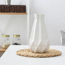 GobekUsa Ceramic Diamond Vase Modern Home Decor Living Room Decoration