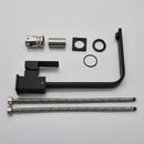 GobekUsa Kitchen Faucet: Brushed Gold/Nickle/Black Hot Cold Mixer Crane Water Tap