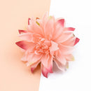 GobekUsa 10pcs Silk Gerbera Decorative Flowers for Home Wedding DIY - Fake Stamen Brooch