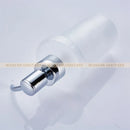 GobekUsa Frosted Glass Liquid Soap Dispenser with Brass Head - 200ml