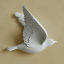 GobekUsa 3D Bird Resin Statue Wall Decor for Children's Room - Animal Figurine Ornament
