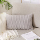 GobekUsa Corduroy Flocking Velvet Pillow Cover 40x60cm