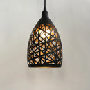 GobekUsa Iron Cage Pendant Light - 12W LED, Modern Design for Living Room, Restaurant, Shop