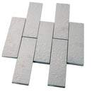 Dark Shimmer Gray 2x8 Polished Subway Glass Tile (27 pack, 3 sq ft/case)