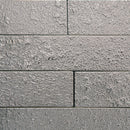 Dark Shimmer Gray 2x8 Polished Subway Glass Tile (27 pack, 3 sq ft/case)