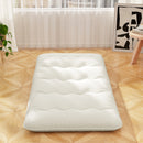 Queen/King/Twin/Full Futon Mattress Floor Sleeping Pad with Washable Cover Beige
