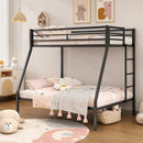 Space-saving Metal Slatted Bed Frame for Teens and Adults Noise-free No Box Spring Needed
