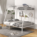 Space-saving Metal Slatted Bed Frame for Teens and Adults Noise-free No Box Spring Needed