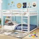 Full Over Full Bunk Bed Low-to-ground Bunk Bed
