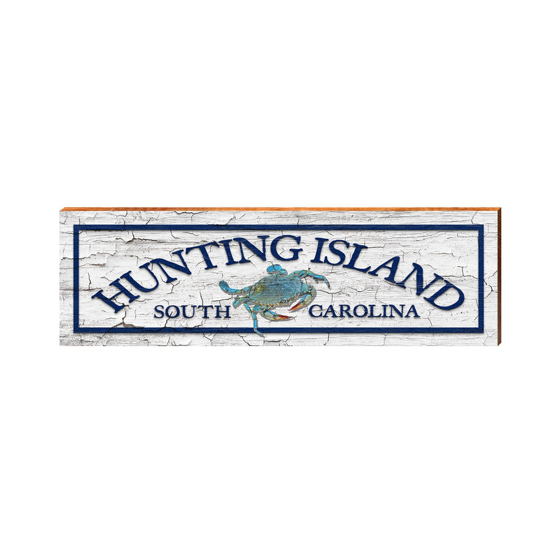 Hunting Island Blue Crab | Real Wood Art Print