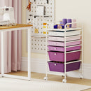 6 Drawers Rolling Storage Cart Organizer