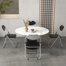 2/4/6 Pieces Portable Folding Dining Chairs Set with Carrying Handles