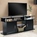 63 Inch TV Entertainment Console Center with 2 Cabinets