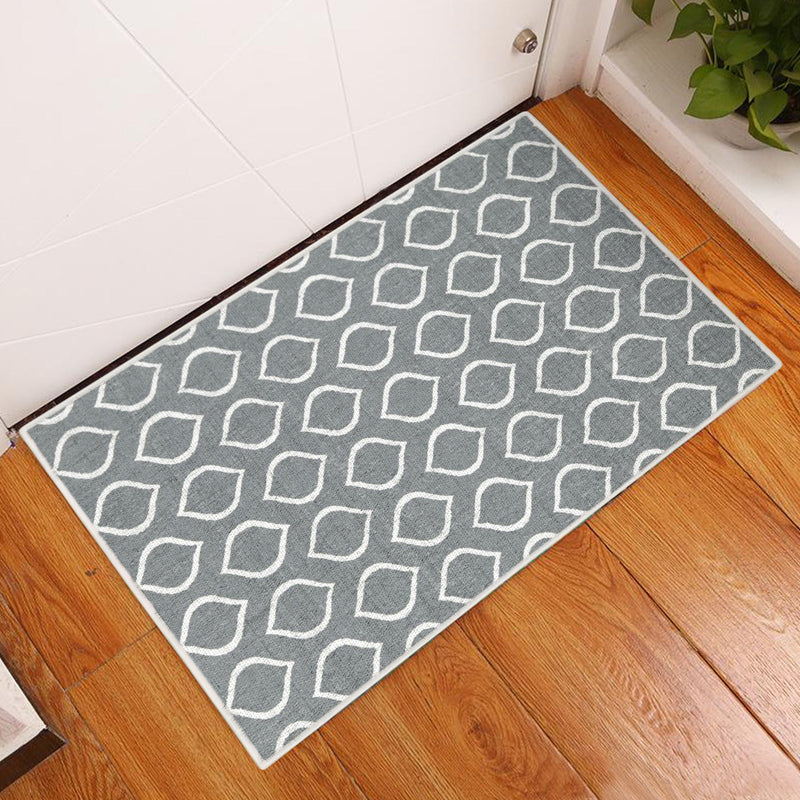 Sussexhome Drop Collection 2 x 3 Foot Heavy Duty Low Pile Landing Rug Runner