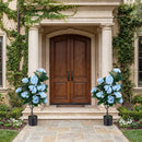 43.5" Artificial Hydrangea Tree 2 Pack
