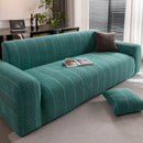 High Stretch Chevron Sofa Cover, Soft Washable Textured Jacquard Slipcover for Couch by Slipcover KAS™